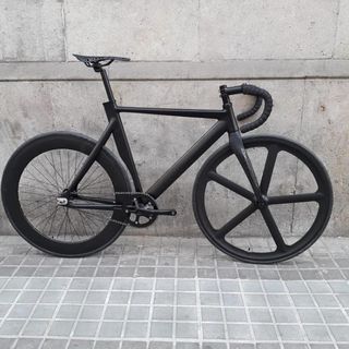 Bicicleta Fixie Derail Track Pro negra