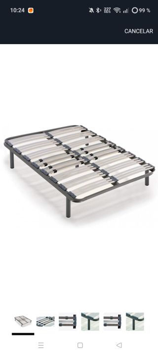 Somier 150cm - Multilaminas