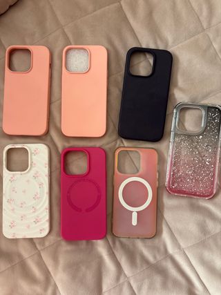 Fundas iPhone 14 Pro (7 unidades)