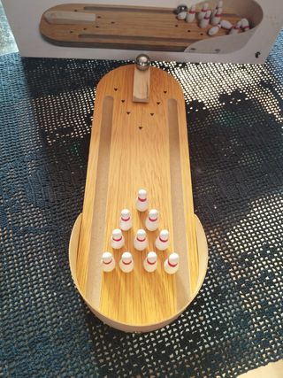 Bowling tavolo in legno