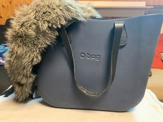 o bag (O bag) borsa grigia