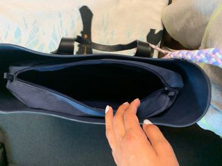 o bag (O bag) borsa grigia