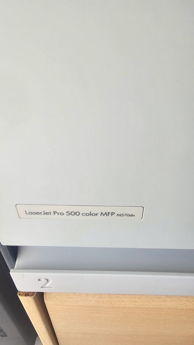 Impresora HP LaserJet Pro 500 color MFP