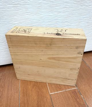 CAJA MADERA ALMACENAJE