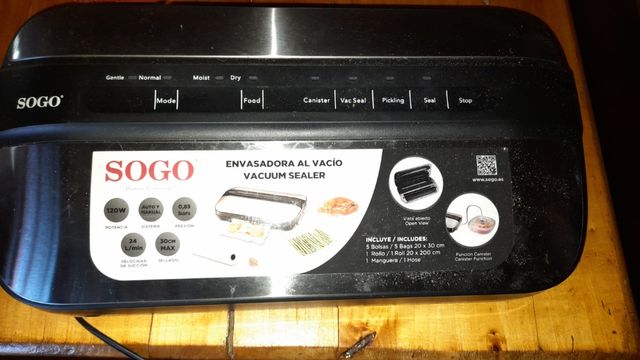 Envasadora vacío SOGO - 120W