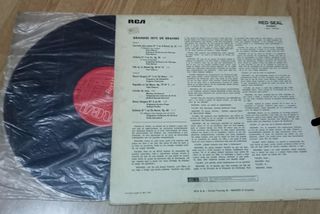 LP Grandes Hits Brahms - Clásicos