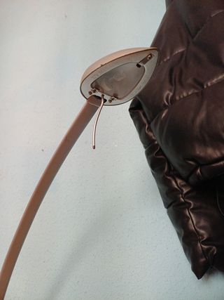 Lámpara flexo plata - 2 intensidades