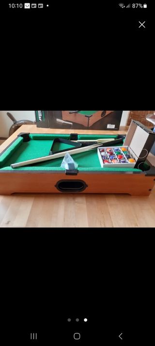 Mini billar de mesa
