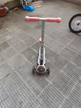 Patinete Globber infantil rosa