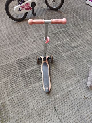 Patinete Globber infantil rosa