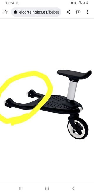 Adaptadores patinete bugaboo Confort bee, 3, plus 