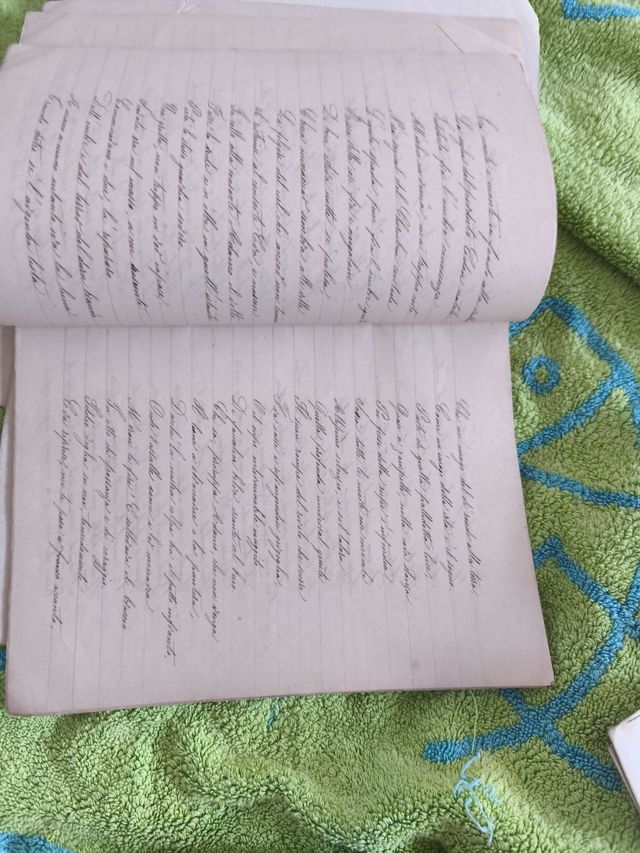 lotto 14 Manoscritti antichi