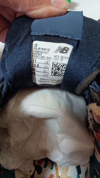 New Balance ML574GYZ - Zapatillas Deportivas 45 EU