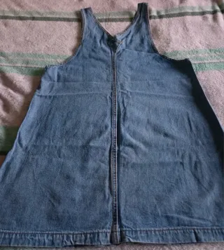 Peto vaquero azul talla S