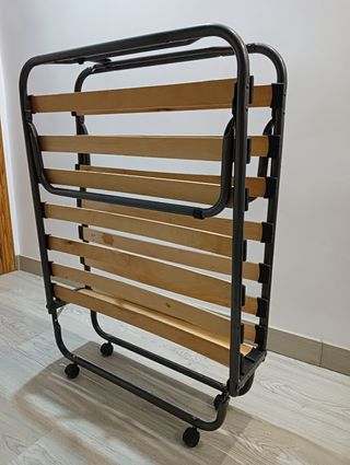 Cama plegable metalica