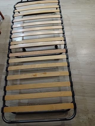 Cama plegable metalica