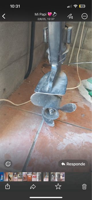 Barca neumática usada