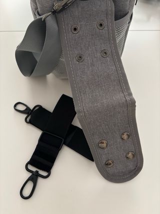 Bolso organizador bebé gris