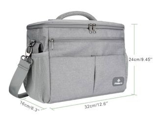 Bolso organizador bebé gris
