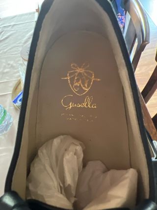 Scarpe Gusella nere stringate