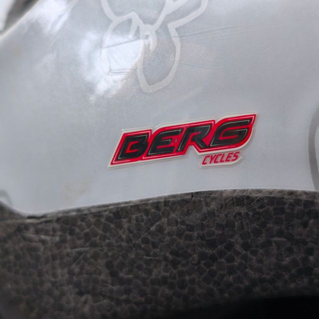 Casco bici niña Berg - Blanco