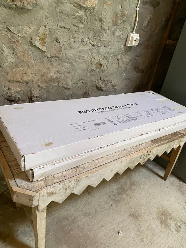 Azulejos Basic White 30x90c