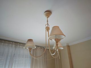 Lámpara 3 luces estilo clásico