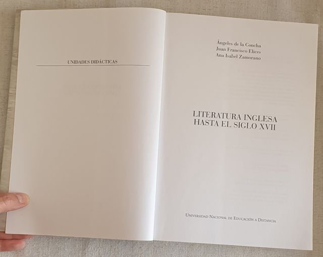 Literatura inglesa hasta el siglo XVII