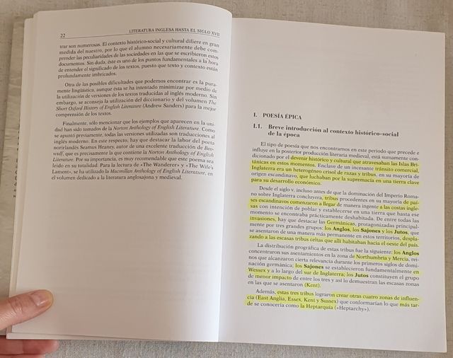 Literatura inglesa hasta el siglo XVII