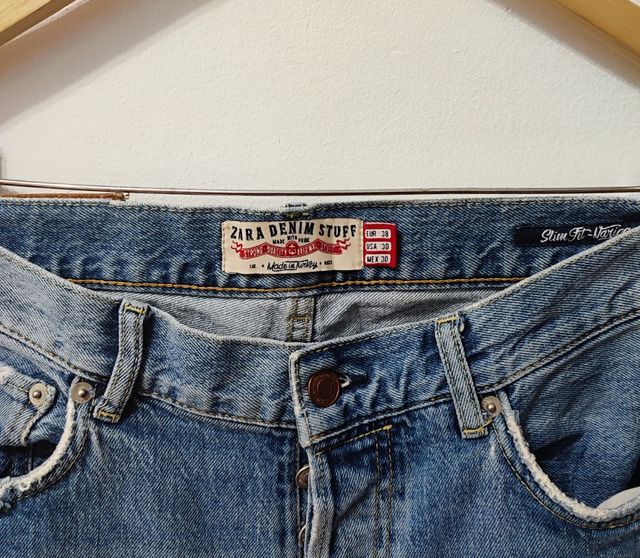 Vaquero slim fit Zara hombre Talla 38