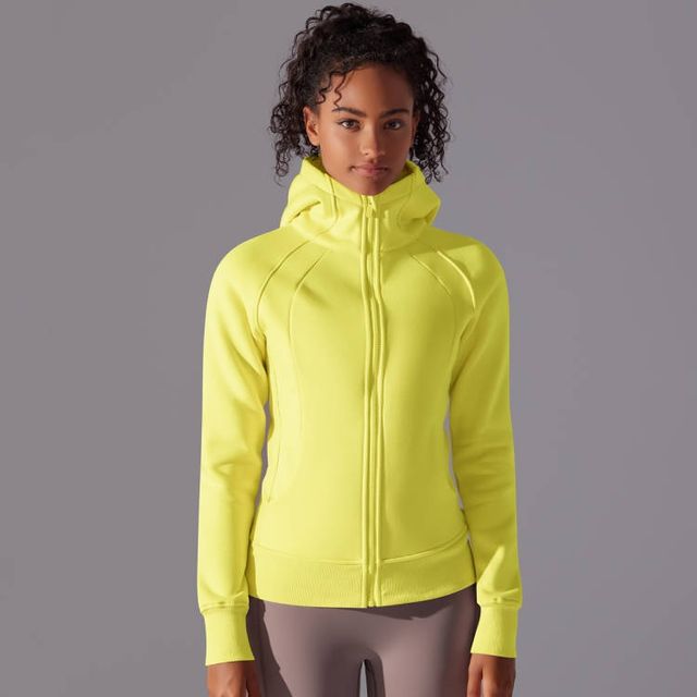 Sudadera con capucha yoga gris