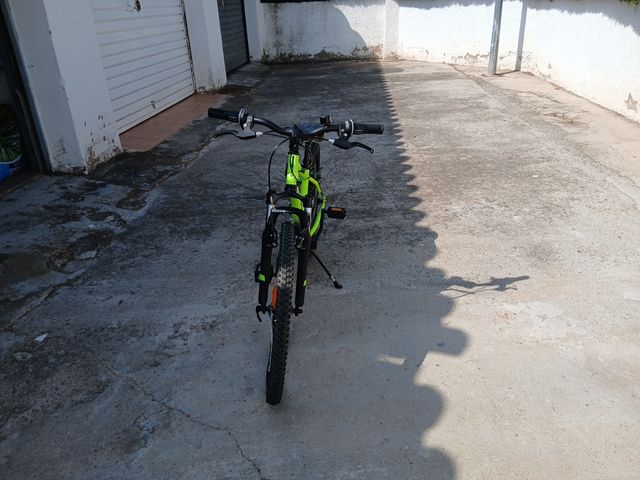 Bicicleta Rockrider ST500 24" Verde