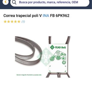 Kit Distribución INA 530 - Bomba Agua