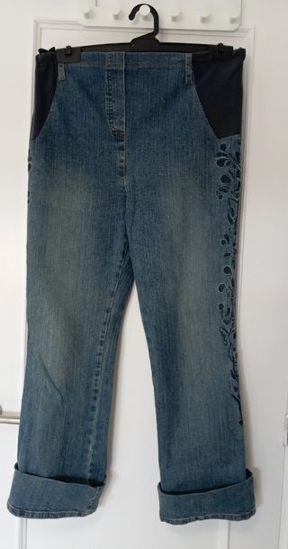 Pantalón vaquero premamá Prenatal - Azul.