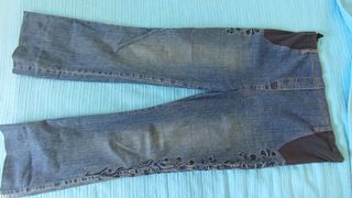 Pantalón vaquero premamá Prenatal - Azul.