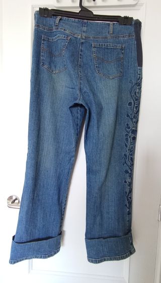 Pantalón vaquero premamá Prenatal - Azul.