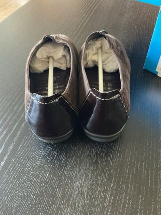 Zapatos ante marrón CONFORT