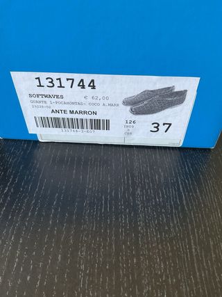 Zapatos ante marrón CONFORT