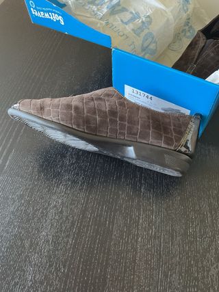 Zapatos ante marrón CONFORT