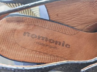 Zapatos Nemonic negros, tacón