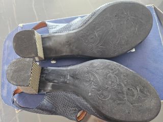 Zapatos Nemonic negros, tacón