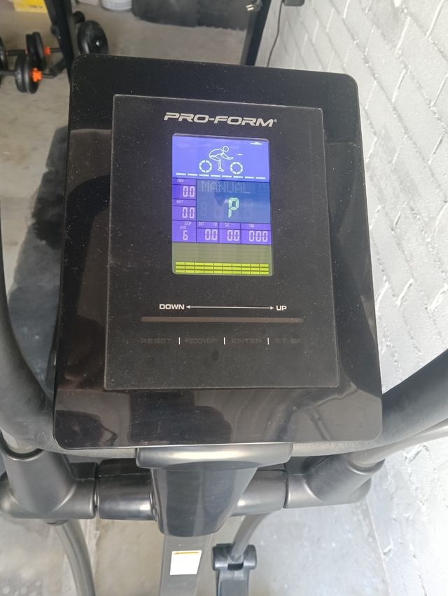 Bicicleta elíptica fitness