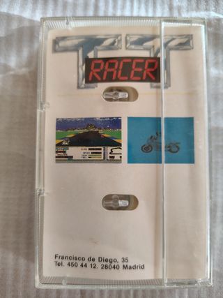 TT Racer MSX - Videojuego Retro
