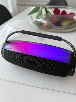 Altavoz Bluetooth portátil negro pulse 6