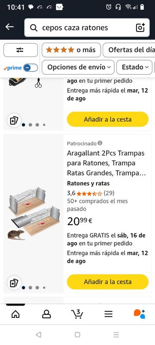 2 Jaulas Atrapa Ratones