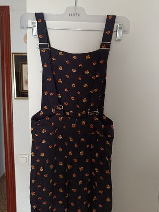 Mono largo Bershka flores