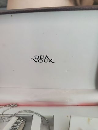 Reloj, collar y pendientes Deja Voux