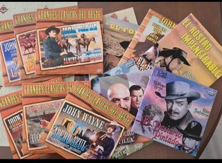 15 DVD Clásicos del Oeste + 15 DVD Un país de cine