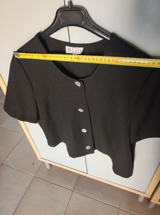 Blusa NICEDAY nera - Tg. unica