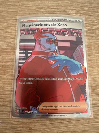 Carta Maquinaciones de Xero - Pokémon